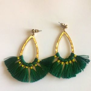 Jungle Green Earrings